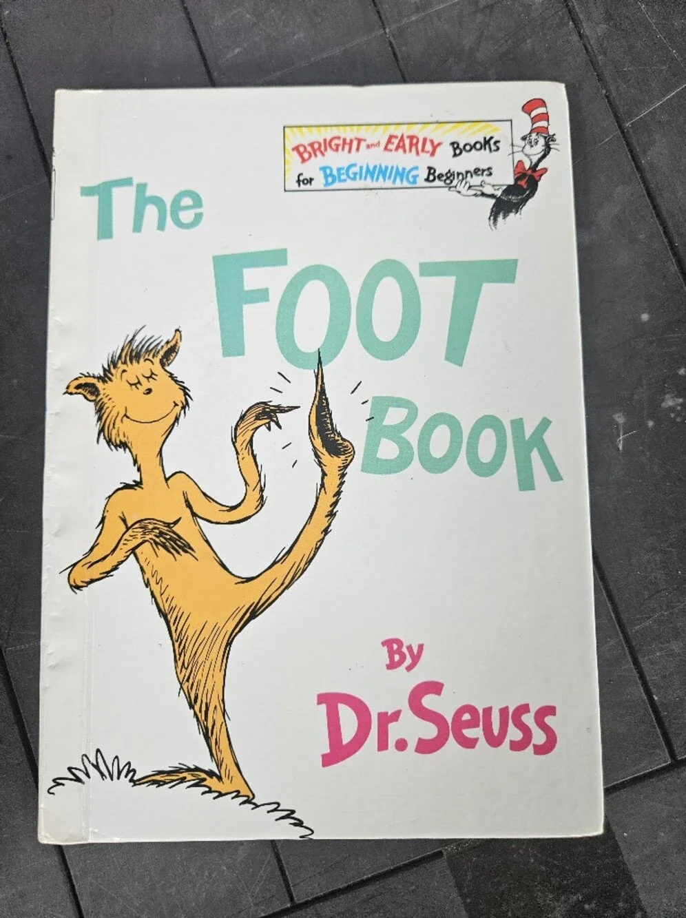 Vintage Dr. Seuss The Foot Book Hardcover – Bright and Early Beginner Book